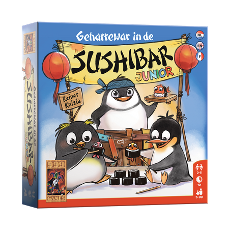 Geharrewar in de Sushibar - Junior, 999games
