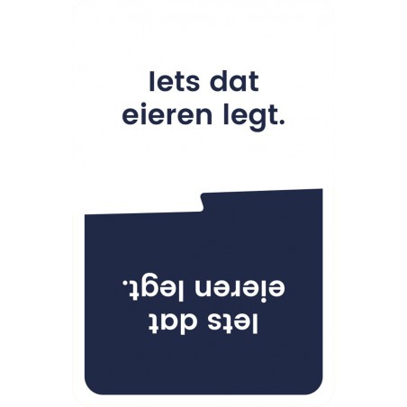 Quickstop- Partyspel nederlandstalig