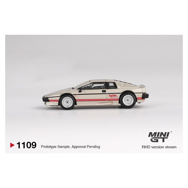 Lotus Esprit Turbo '80, zilver metallic (1109)