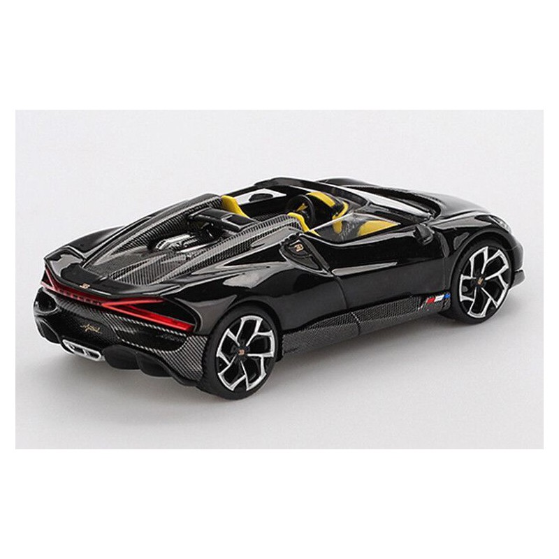 Bugatti W16 roadster '24, zwart (Mistral black) (1058)