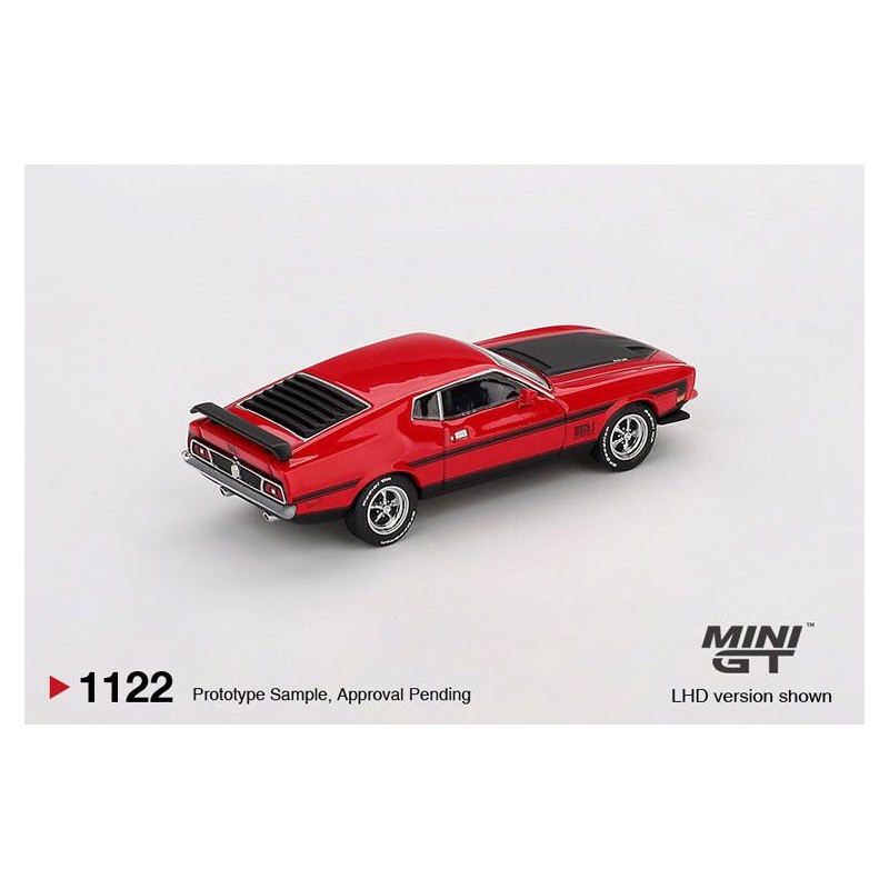 Ford Mustang Mach 1 '71, rood (Race red) (1122)