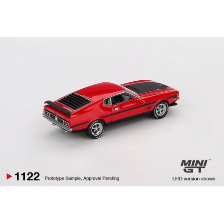 Ford Mustang Mach 1 '71, rood (Race red) (1122)