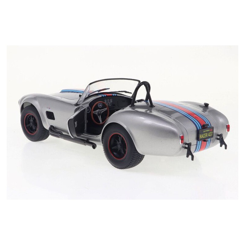Shelby Cobra 427 MKII Solido Works M racing '65, zilver - 1:18 - Solido