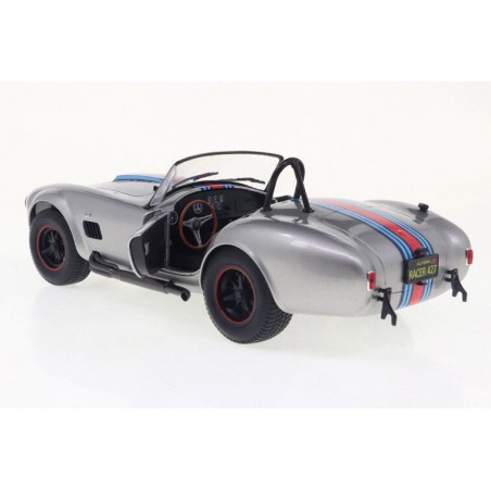 Shelby Cobra 427 MKII Solido Works M racing '65, zilver - 1:18 - Solido
