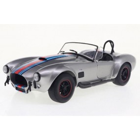 Shelby Cobra 427 MKII Solido Works M racing '65, zilver - 1:18 - Solido