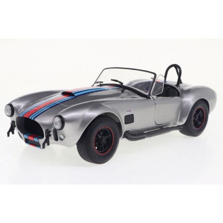 Shelby Cobra 427 MKII Solido Works M racing '65, zilver - 1:18 - Solido