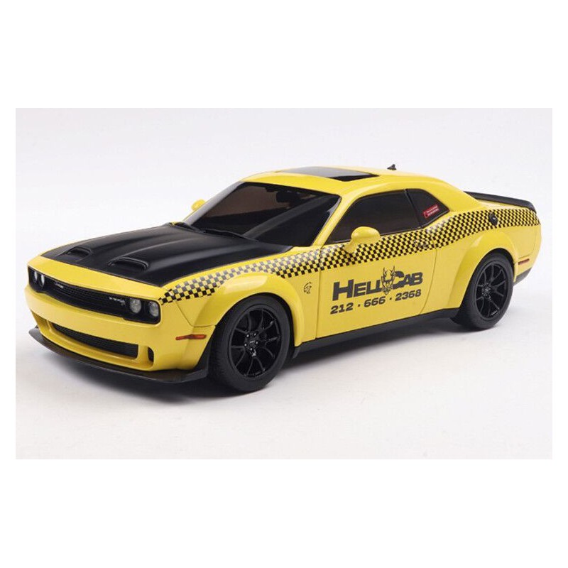 Dodge Challenger SRT Hellcat widebody NYC Hellcab '23 - 1:18 - Solido