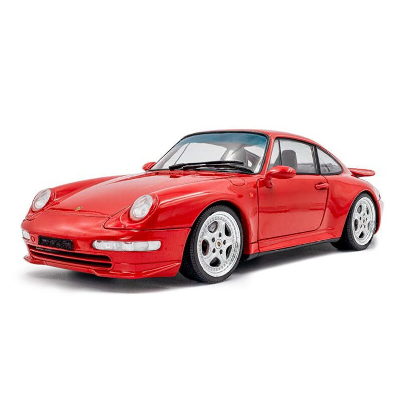 Porsche 911 (993) Carrera RS '97, rood - 1:18 - Solido