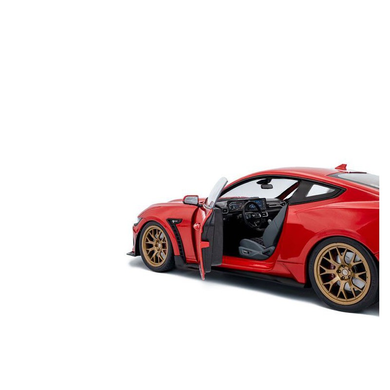 Shelby Mustang Super Snake '25, rood (Race red) - 1:18 - Solido
