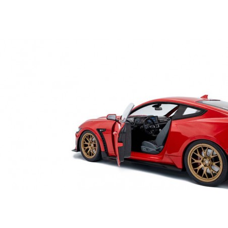 Shelby Mustang Super Snake '25, rood (Race red) - 1:18 - Solido