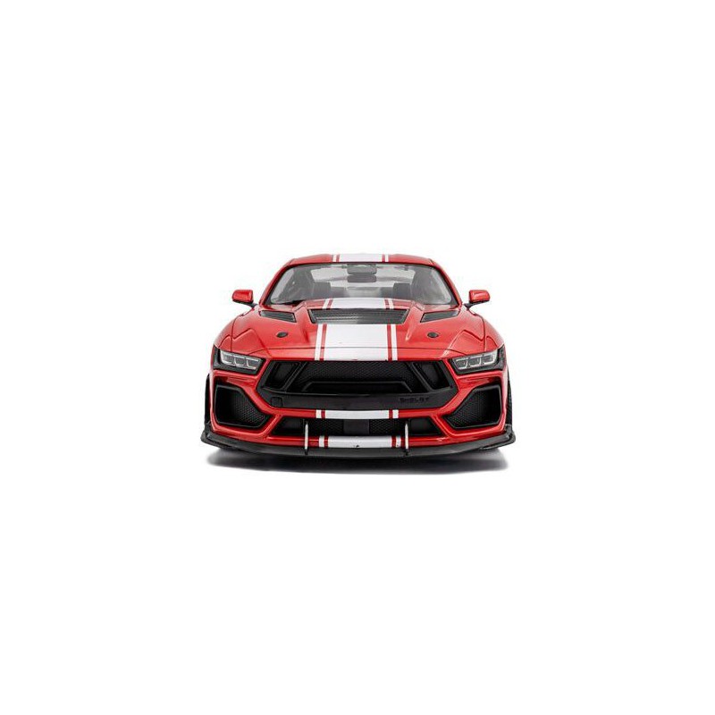 Shelby Mustang Super Snake '25, rood (Race red) - 1:18 - Solido