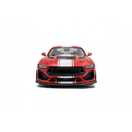 Shelby Mustang Super Snake '25, rood (Race red) - 1:18 - Solido