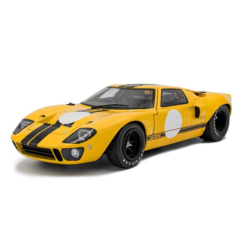 Ford GT 40 MK 1 '68, geel - 1:18 - Solido