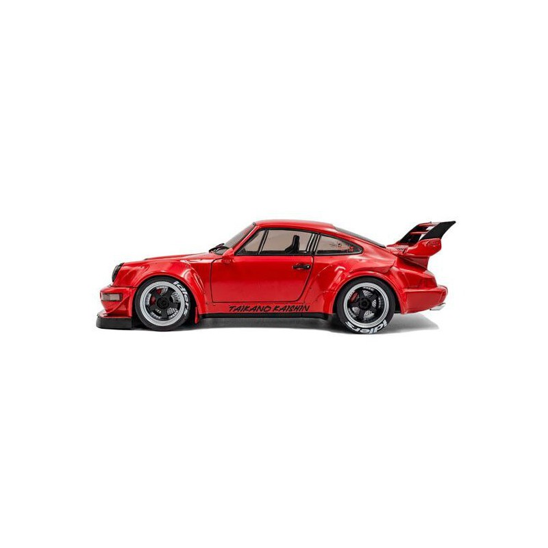 Porsche 911 RWB Bodykit Taikano Kaishin '24, rood - 1:18 - Solido