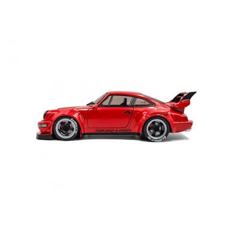 Porsche 911 RWB Bodykit Taikano Kaishin '24, rood - 1:18 - Solido