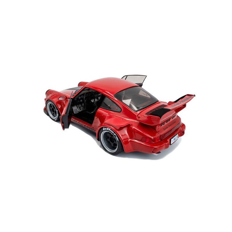 Porsche 911 RWB Bodykit Taikano Kaishin '24, rood - 1:18 - Solido