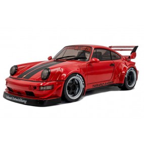Porsche 911 RWB Bodykit Taikano Kaishin '24, rood - 1:18 - Solido