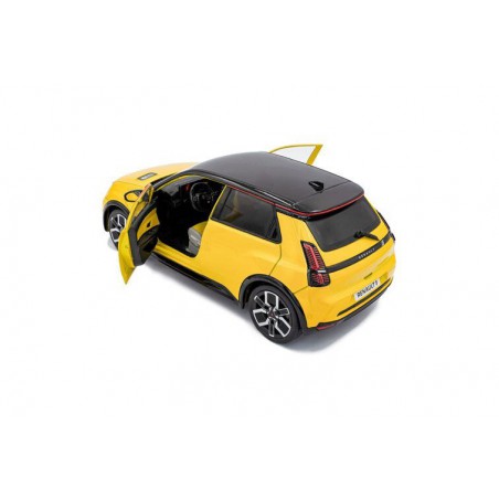 Renault 5 E-Tech '24, geel - 1:18 - Solido