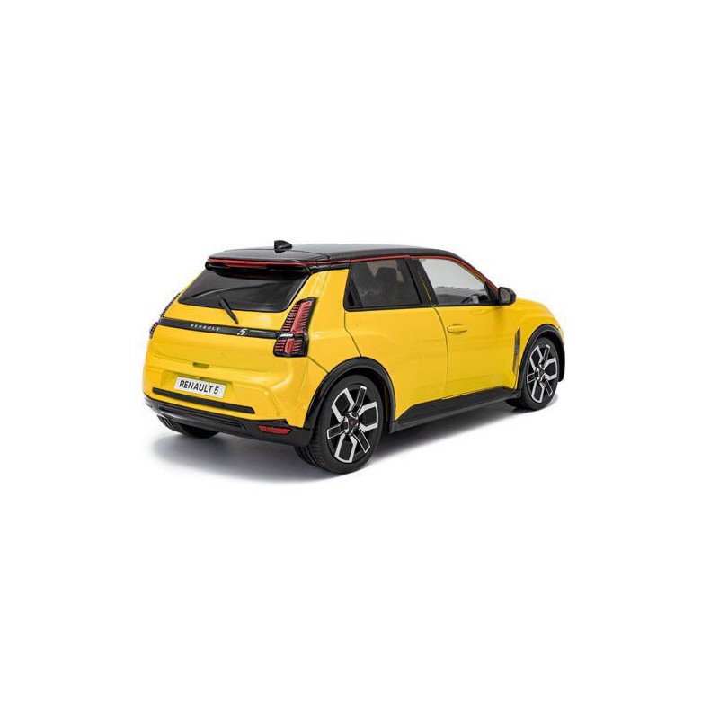 Renault 5 E-Tech '24, geel - 1:18 - Solido