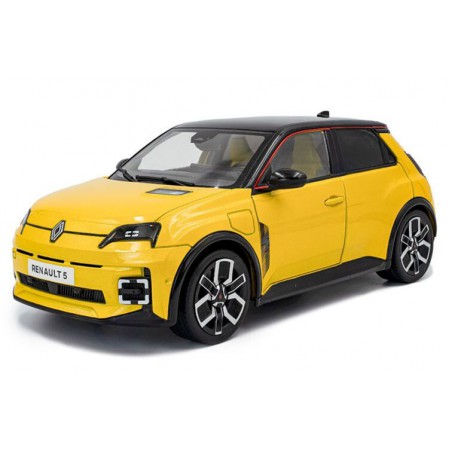 Renault 5 E-Tech '24, geel - 1:18 - Solido