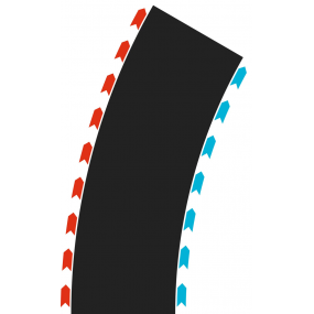 Carrera Hybrid, Bochten 30 graden