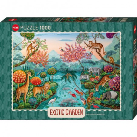 Exotic Garden, Lagoon Paradise, Heye 1000 stukjes