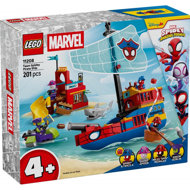 LEGO MARVEL - 11208 Team Spidey piratenschip