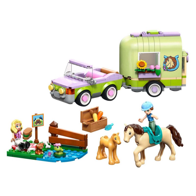 LEGO FRIENDS - 42695 Trailer met paard en veulen