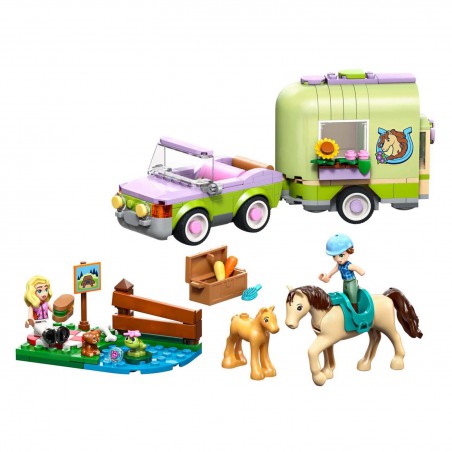 LEGO FRIENDS - 42695 Trailer met paard en veulen
