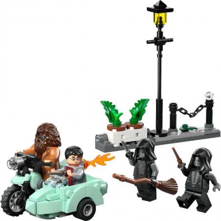 LEGO HARRY POTTER - 76459 Hagrid en Harry's Ligusterlaan ontsnapping