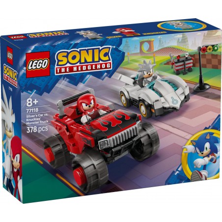 LEGO Sonic the Hedgehog - 77118 Silvers auto vs Knuckles' monstertruck