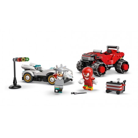 LEGO Sonic the Hedgehog - 77118 Silvers auto vs Knuckles' monstertruck