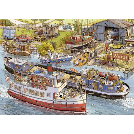 Boatyard Heye puzzel 1000 stukjes