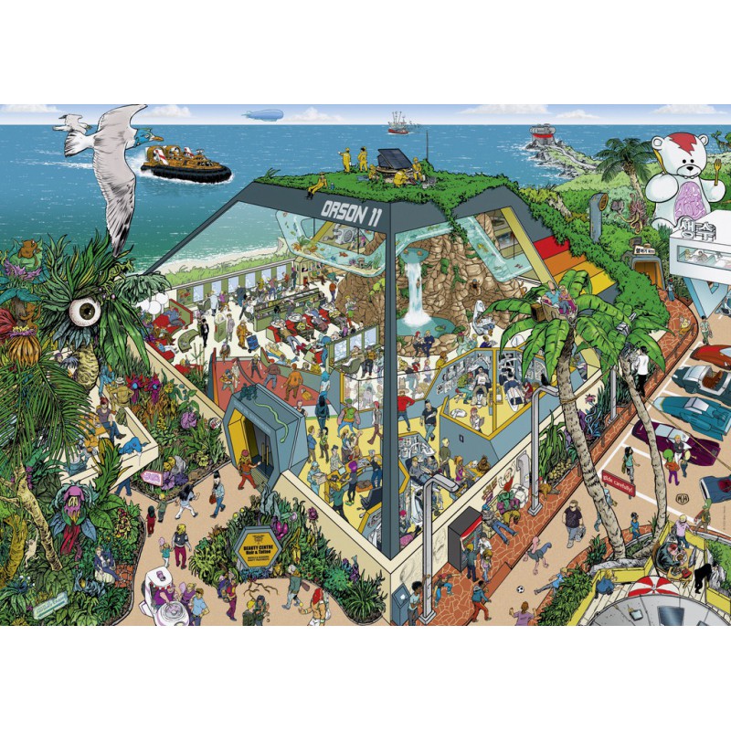 Beauty centre Heye puzzel 1000 stukjes