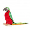 Groen/rode Papegaai, 37 cm - Hansa Creation