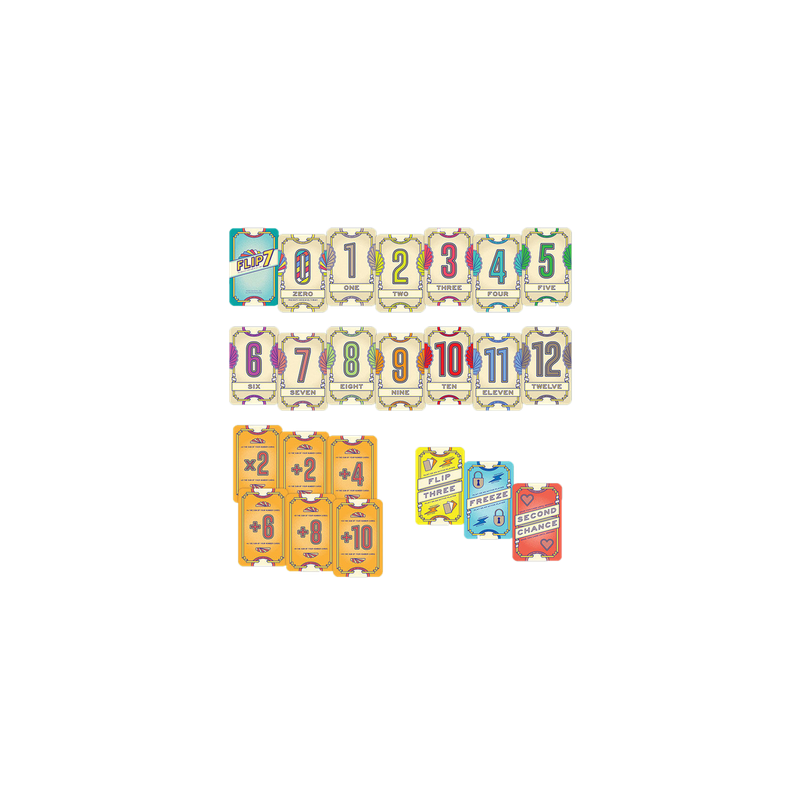 Flip 7, Engelstalig kaartspel 999 Games