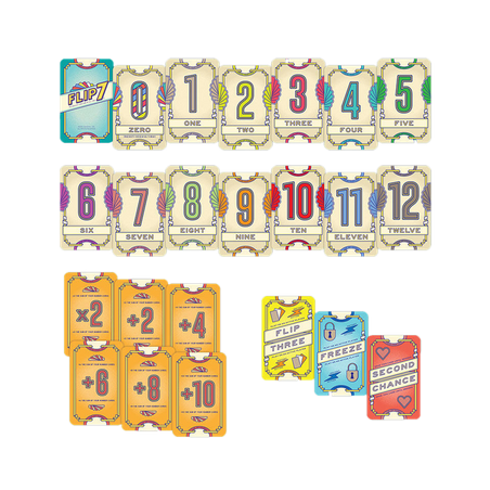 Flip 7, Engelstalig kaartspel 999 Games