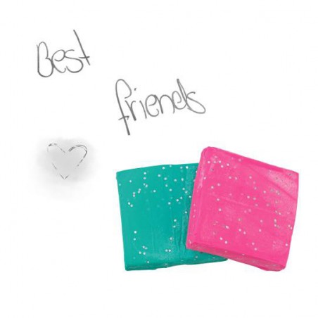 TOPModel kneedgum met glitter 12674