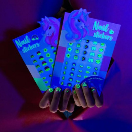 Ylvi, nagelstickers Glow in the Dark 13072