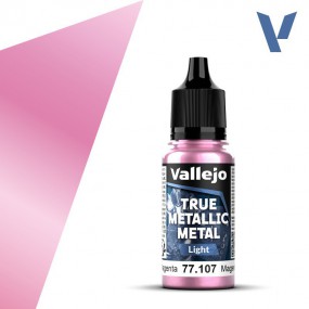 Vallejo, Crimson Magenta (Light) - 18ml - True Metallic Metal