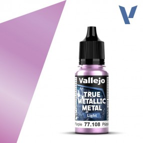 Vallejo, Amethyst Purple (Light) - 18ml - True Metallic Metal