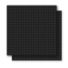 Brixies - Grondplaat Zwart 2st. 20x20
