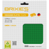 Brixies - Grondplaat Groen 2st. 20x20