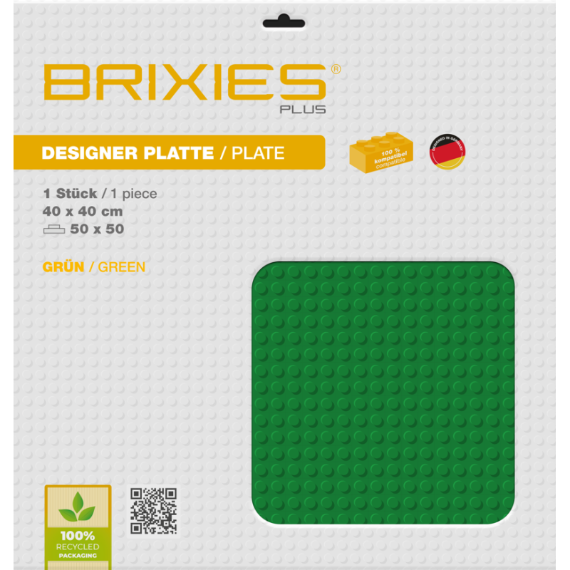 Brixies - Grondplaat Groen 50x50
