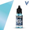 Vallejo, Hydra Turquoise (Light) - 18ml - True Metallic Metal