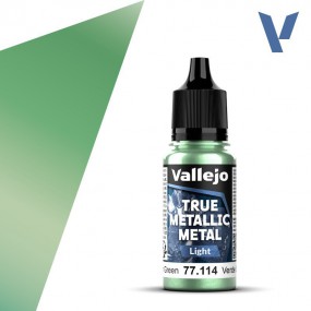 Vallejo, Dusken Green (Light) - 18ml - True Metallic Metal