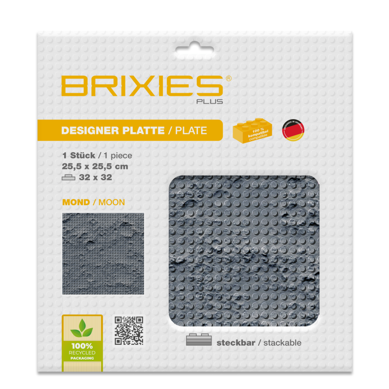 Brixies - Grondplaat Maan 32x32