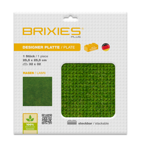 Brixies - Grondplaat Gras 32x32