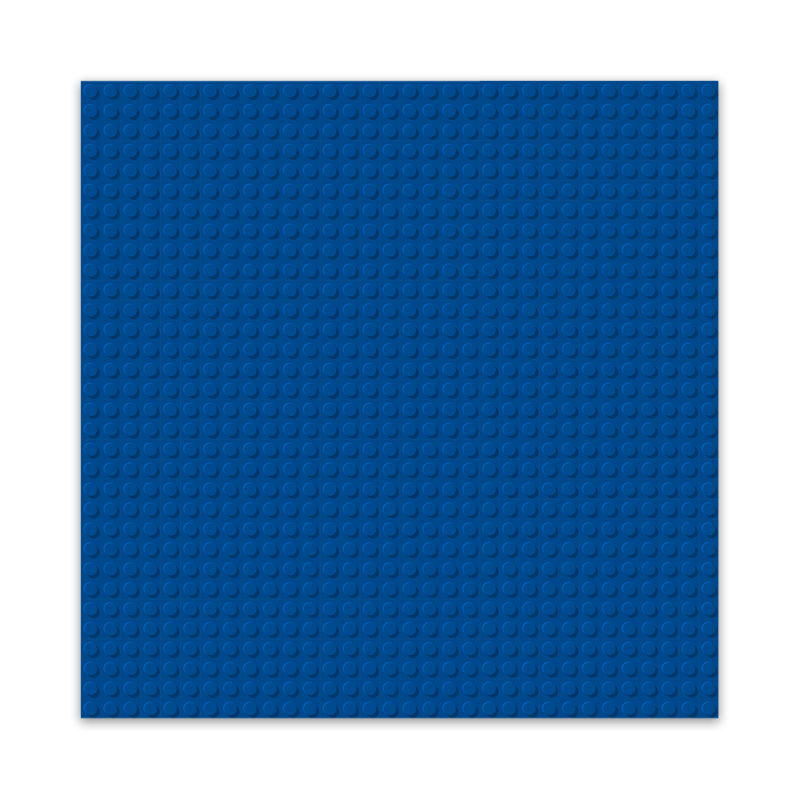 Brixies - Grondplaat Blauw 32x32
