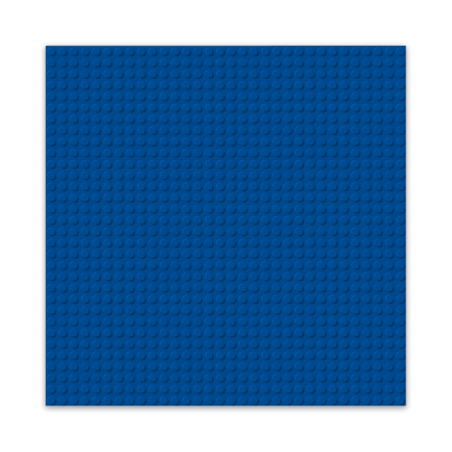Brixies - Grondplaat Blauw 32x32
